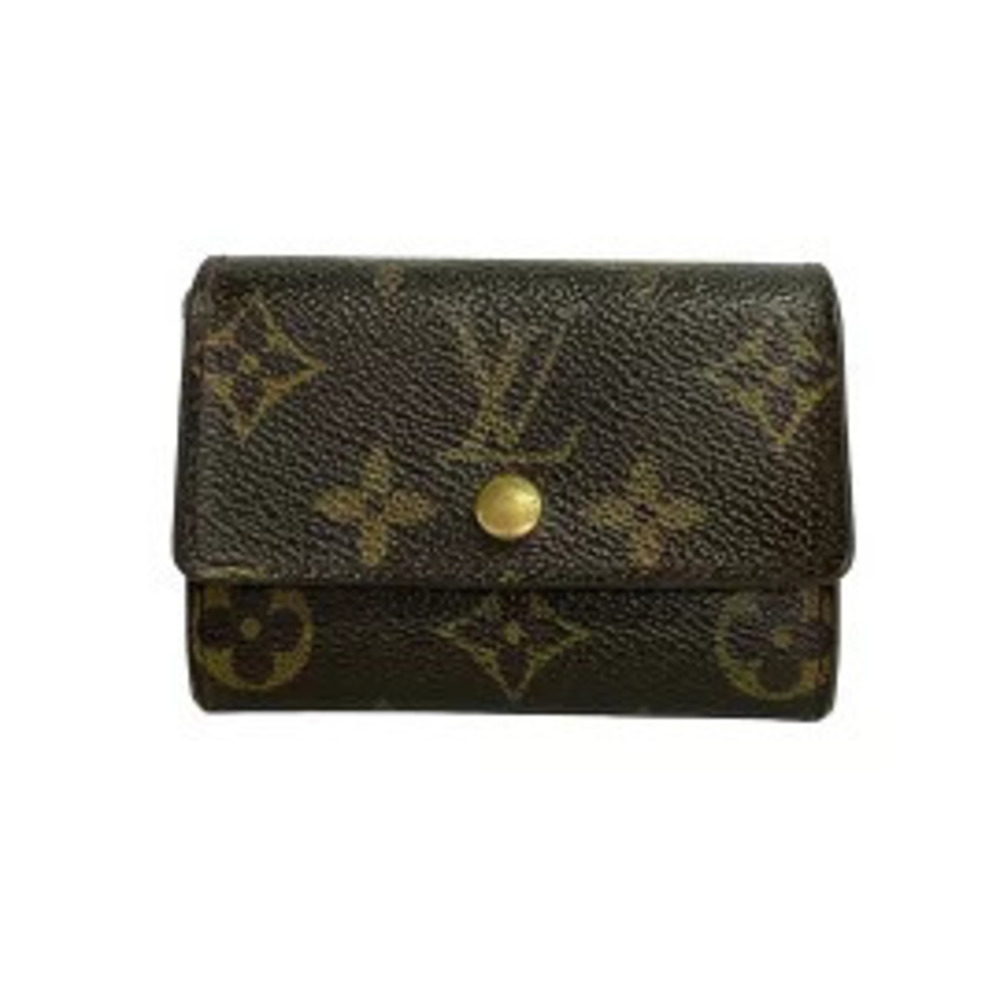LOUIS VUITTON Porte Monnaie Plat Coin Case